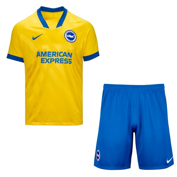 Camiseta Brighton Segunda Equipación Niños 2020-2021 Amarillo